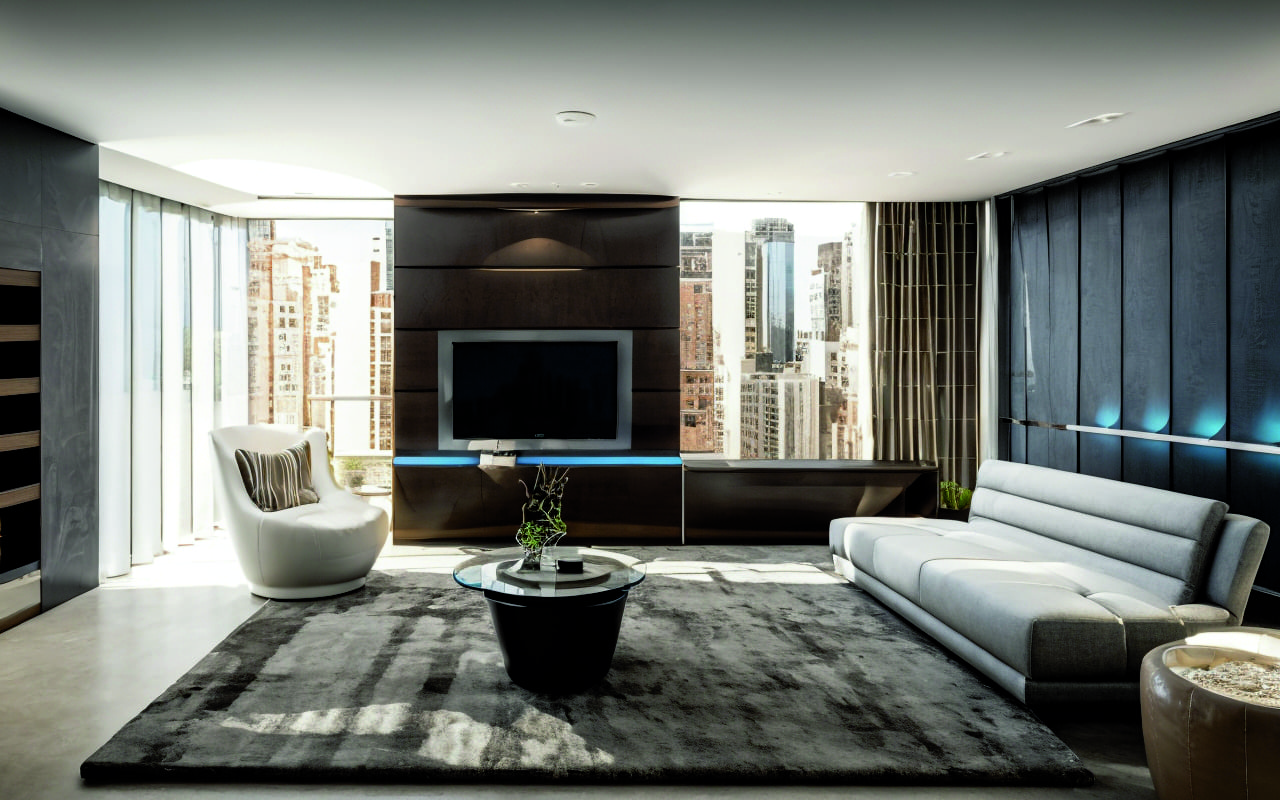 Интеграция умных технологий в мебель для адаптивных, энергоэффективных интерьерных решений