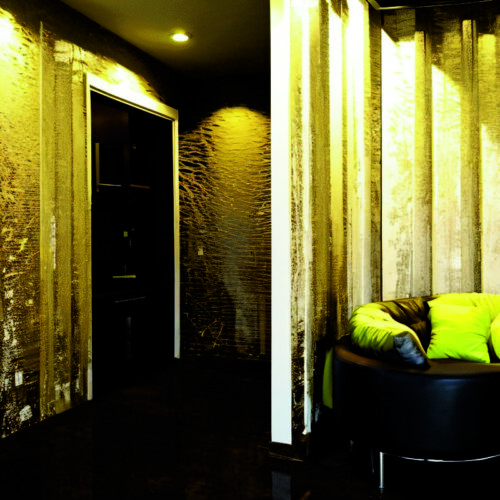 Фактурные обои с термохромным эффектом, меняющие рисунок при изменении температуры