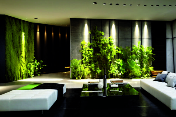 Экологичный минимализм: как вставить живую растительность в современные интерьеры