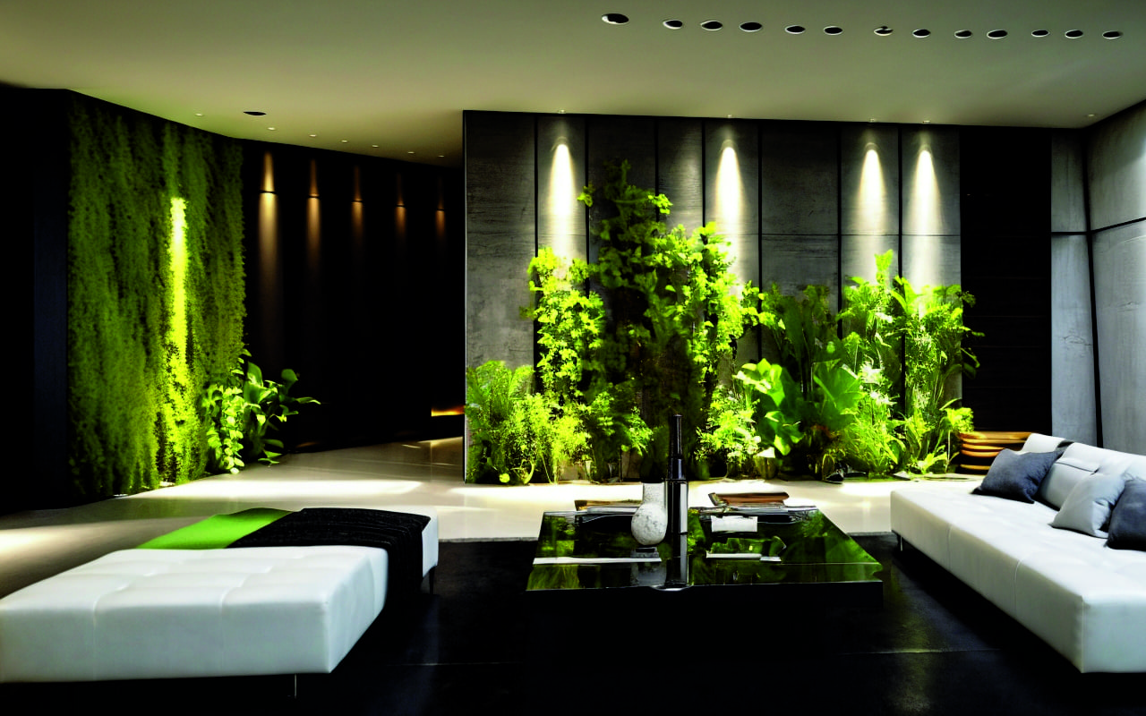 Экологичный минимализм: как вставить живую растительность в современные интерьеры