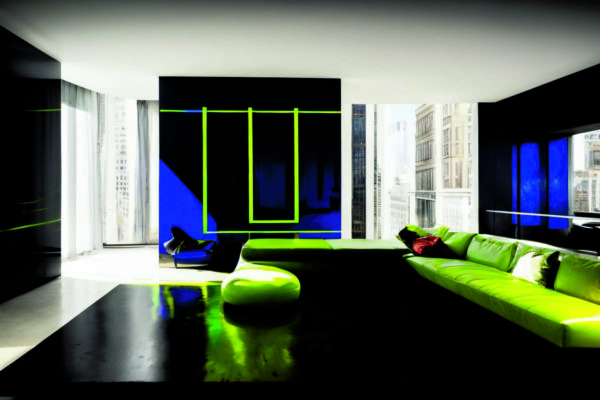 Цветовые акценты в интерьере: использование светящихся пигментов для уникальной атмосферы