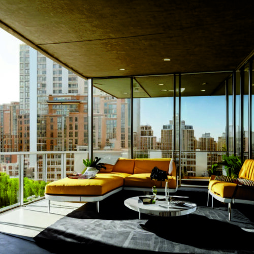 Как превратить балкон в мини-кабинет с трансформируемой мебелью