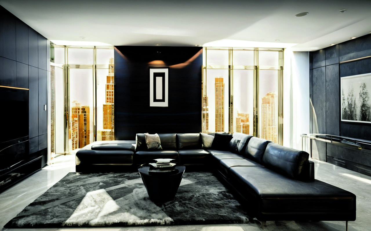 Цветовые градиенты в интерьере: создание глубины и динамичности с помощью плавных переходов