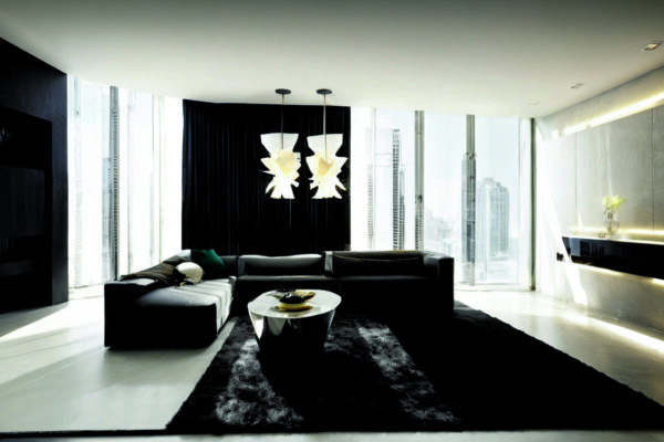 Использование эффектов градиента для динамичных цветовых решений в интерьере