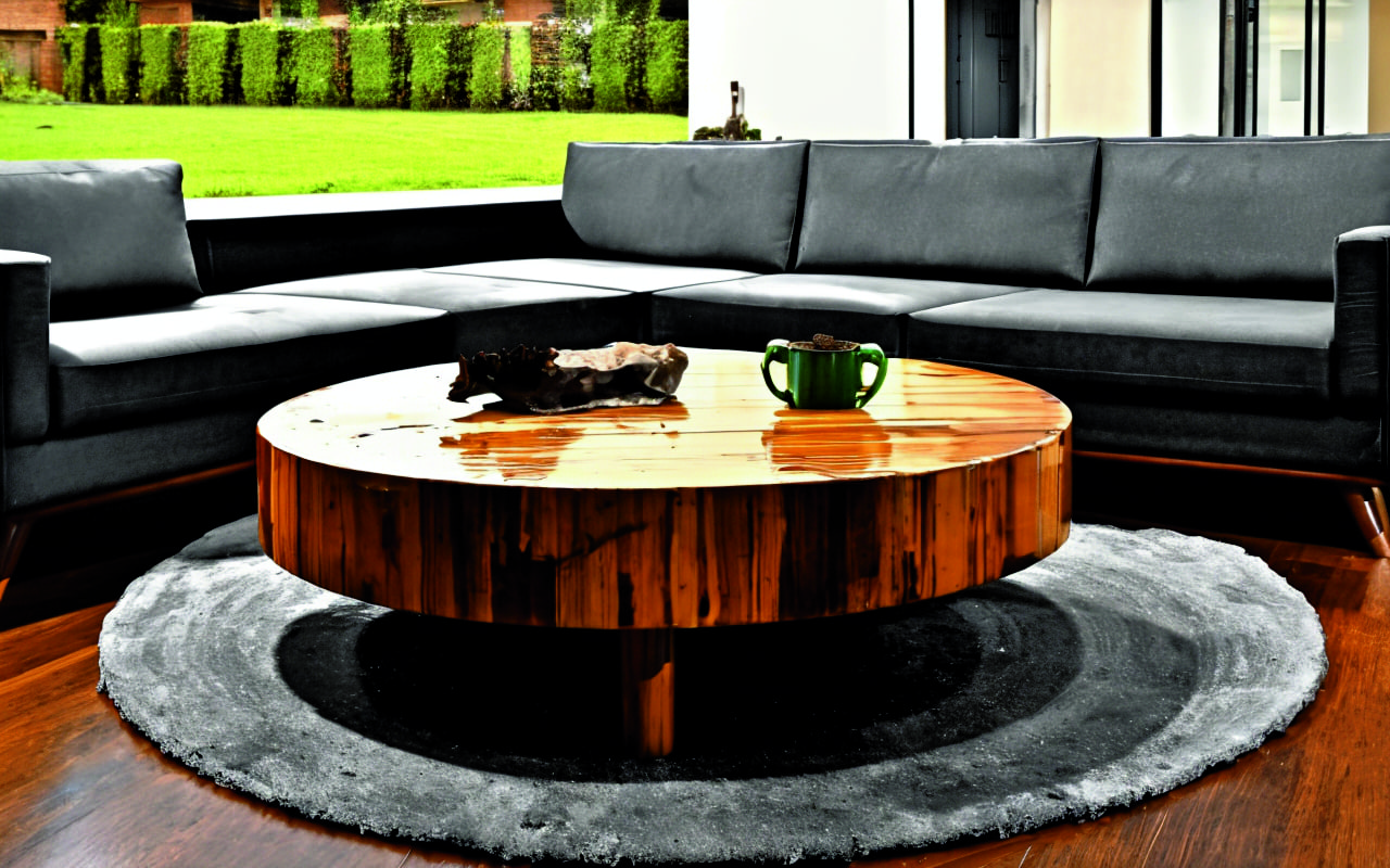 Мебель из переработанного кофейного жмыха: экологично, ароматно и необычно