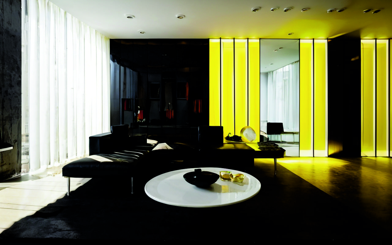 Цветовые иллюзии: как визуально менять форму комнаты с помощью градиентов