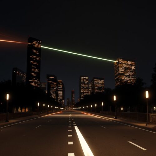 Интерактивное световое искусство: создание динамичных сцен на городской поверхности с помощью световых сценариев