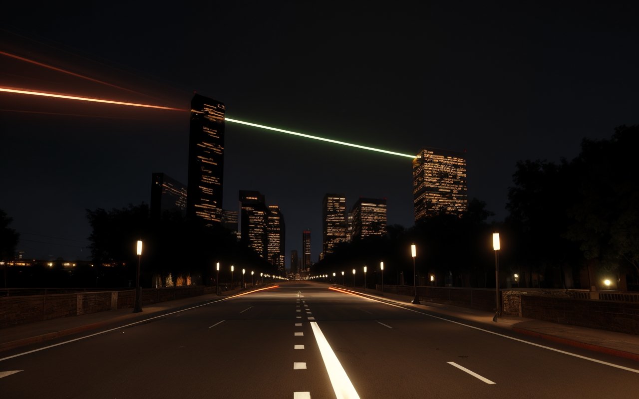 Интерактивное световое искусство: создание динамичных сцен на городской поверхности с помощью световых сценариев