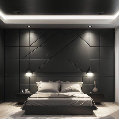 Интерактивные многофункциональные стеновые панели для скрытого хранения и декора