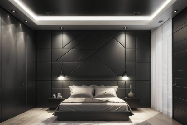 Интерактивные многофункциональные стеновые панели для скрытого хранения и декора