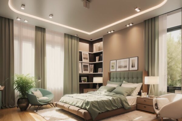 Использование мягких пастельных оттенков для повышения уютности рабочей зоны дома