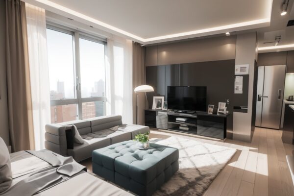 Интерактивная мебель: как умные устройства меняют планировку маленьких квартир