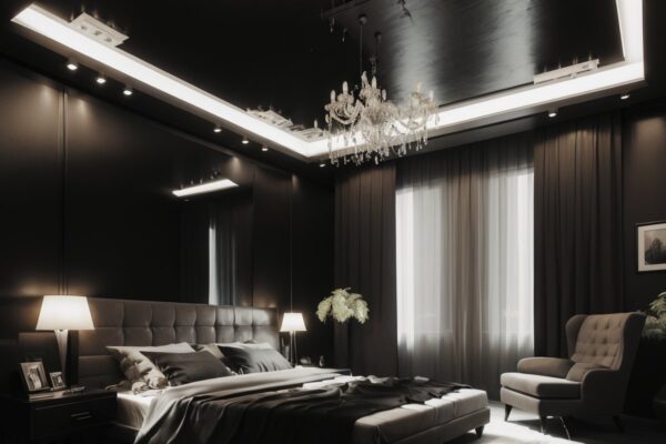 Психология теней: как использовать черный и угольный в интерьере без мрачности