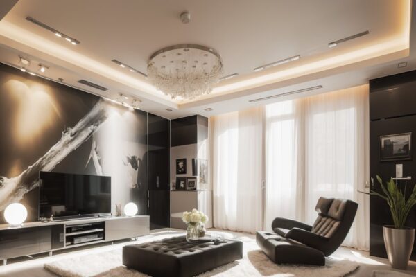 Интерактивные стены: превращение гостиной в динамический арт-галерею с сенсорным управлением