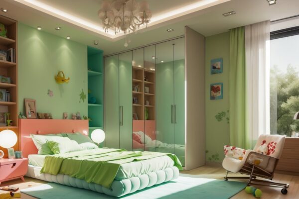 Использование экологичных материалов для создания уникальных акцентов в детской комнате