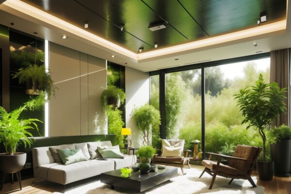 Биофильный интерьер: как интегрировать живые растения и натуральные материалы в современные пространства