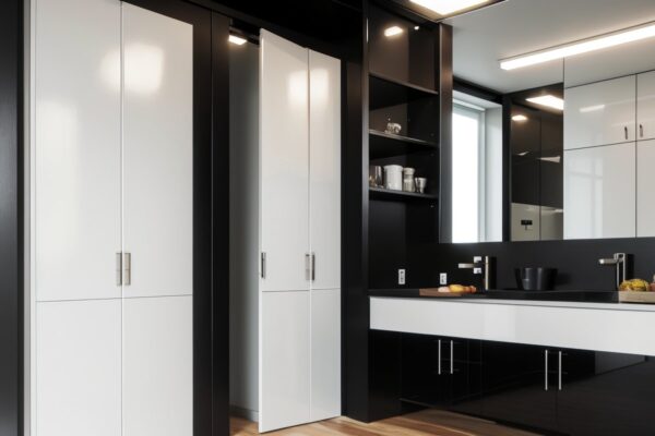 Превратите дверцы шкафов в мини-доски для заметок с магнитным покрытием