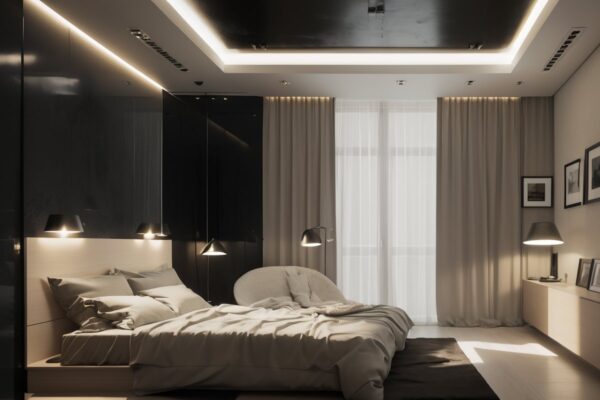 Использование световых градаций для искусства цвета в минималистическом интерьере