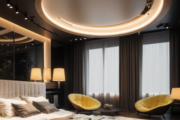 Инновационные световые сценарии для адаптивных интерьеров с использованием биомиметики