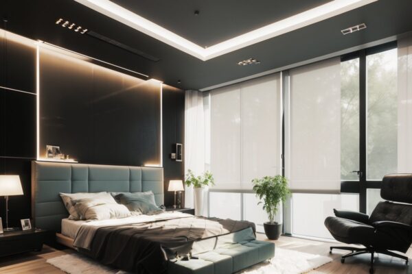 Цветовые акценты для интерьера в стиле биохакинг: оттенки, повышающие продуктивность и релаксацию