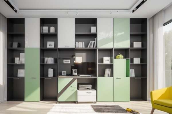 Интерактивные модульные системы хранения для гибкой и многозадачной домашней планировки