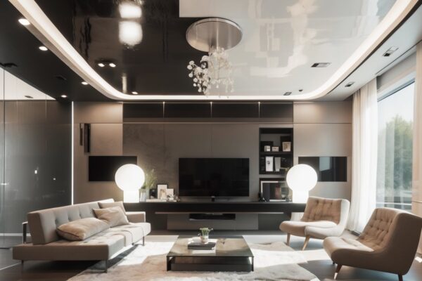 Интерактивные стены: как умные поверхности меняют современный интерьер