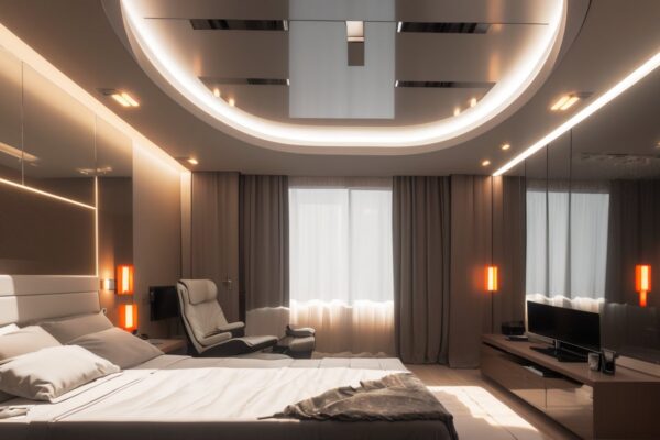 Использование светодиодных подсветок для динамичных цветовых акцентов в интерьере