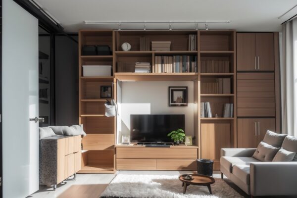 Инновационные малообъемные системы хранения для малогабаритной городской квартиры