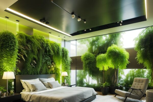 Биофильный дизайн: интеграция живых растений и природных элементов в современные интерьеры