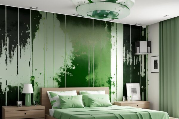 Биоразлагаемые обои из водорослей с меняющимся узором при изменении влажности