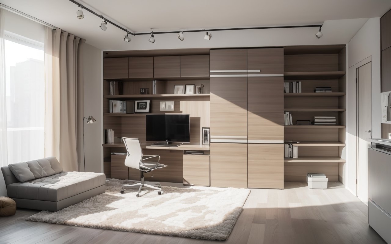 Мебель-невидимка: как встроенные системы хранения создают эффект пустого пространства
