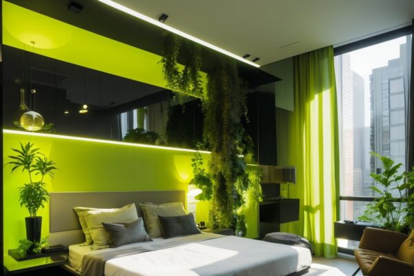 Мебель с живыми растениями внутри: встроенные экосистемы для городских квартир