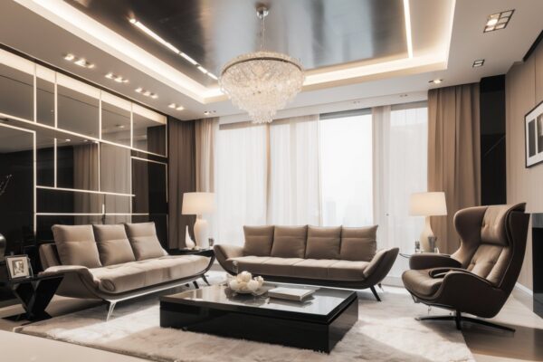 Мебель с кинетическими элементами для динамичного изменения интерьера в реальном времени