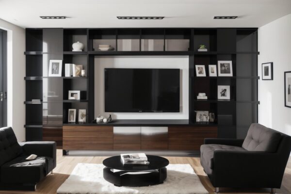 Используйте встроенные в мебель кресла для вертикального хранения вещей