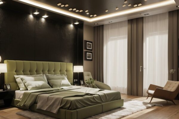 Использование экологичных материалов для создания уникальных текстур в гостиной и спальне