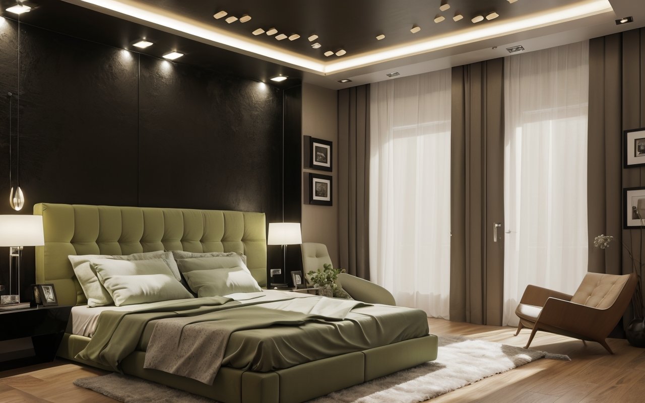 Использование экологичных материалов для создания уникальных текстур в гостиной и спальне