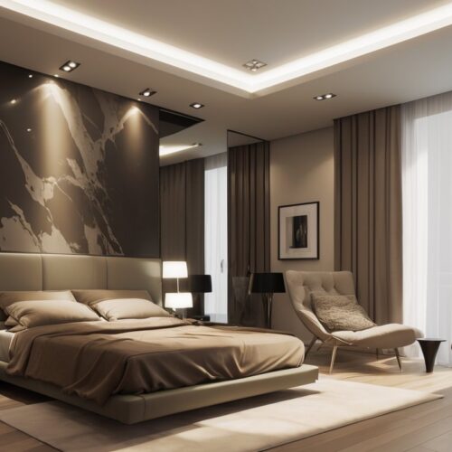 Цветовые акценты и текстуры для создания умиротворяющей атмосферы в спальне