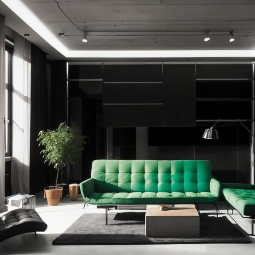 Мебель из переработанного бетона: стиль лофт с экологичным подходом