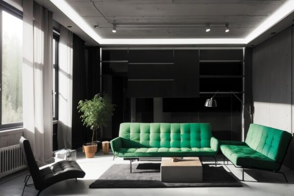 Мебель из переработанного бетона: стиль лофт с экологичным подходом