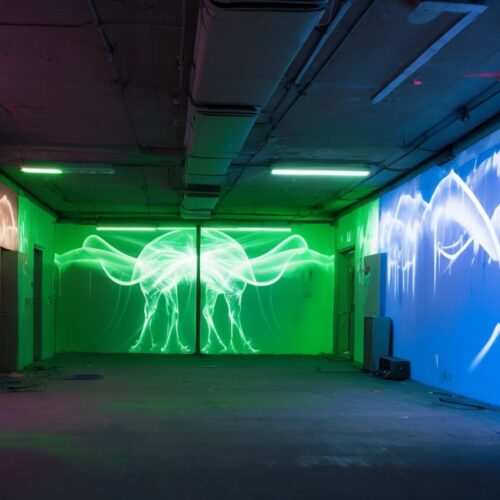 Световые граффити: как превратить городские стены в динамичные арт-объекты с помощью проекторов и сенсоров