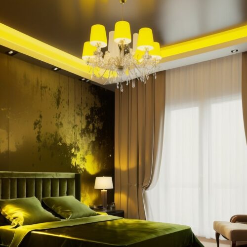 Бархатные обои с термохромным эффектом: декор, меняющий цвет от тепла рук