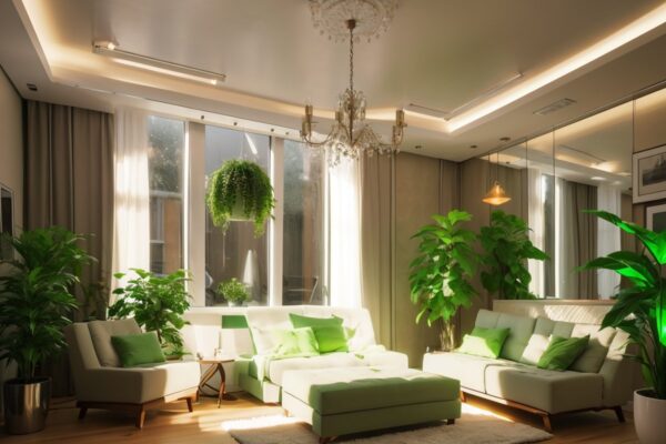 Световые алгоритмы для динамической подсветки комнатных растений в зависимости от их вида и состояния