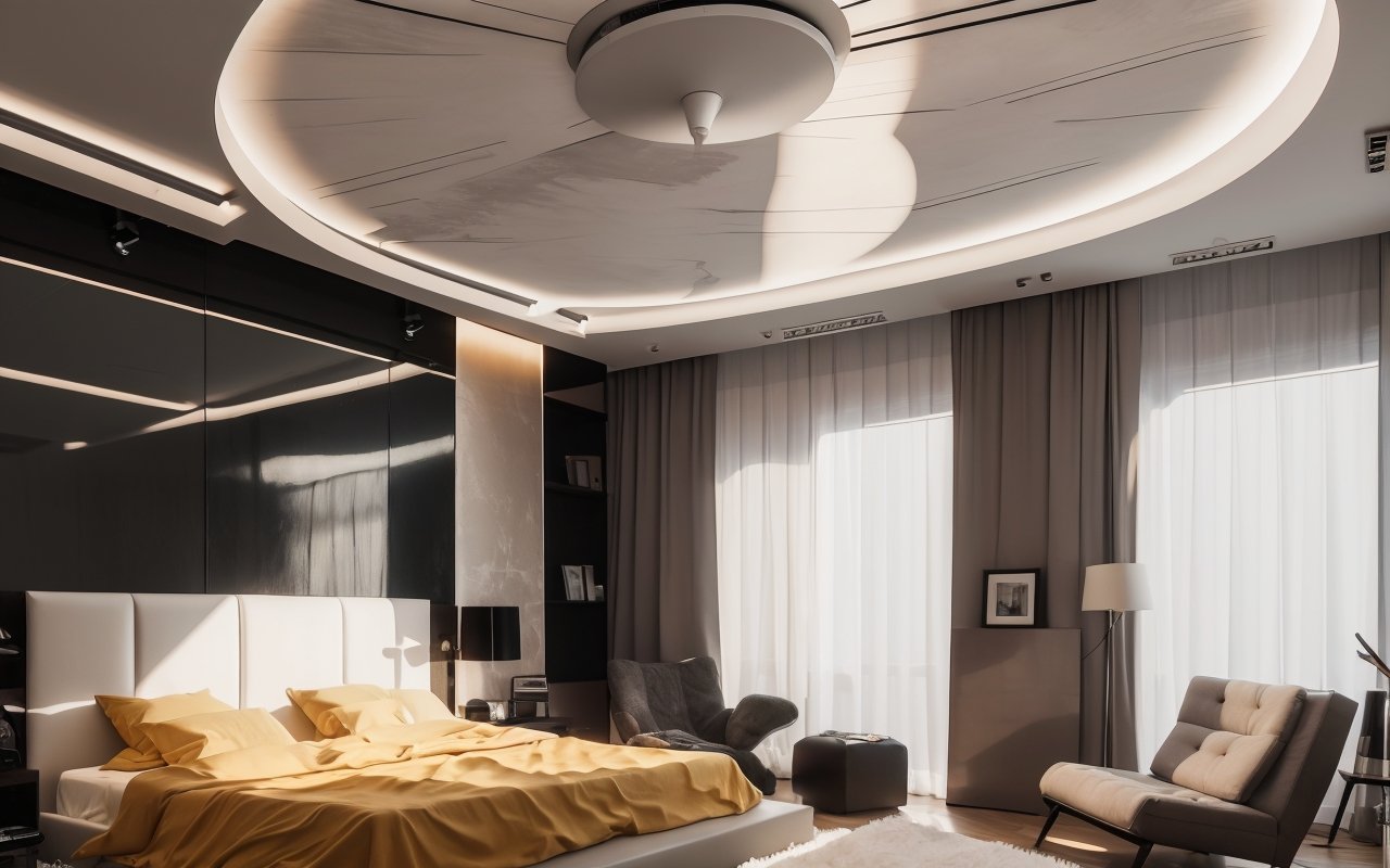 Световые узоры на потолке: как превратить тени от вентилятора в арт-объект