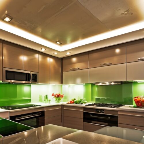 Цветовые акценты в интерьере кухни как способ увеличения пространства визуально