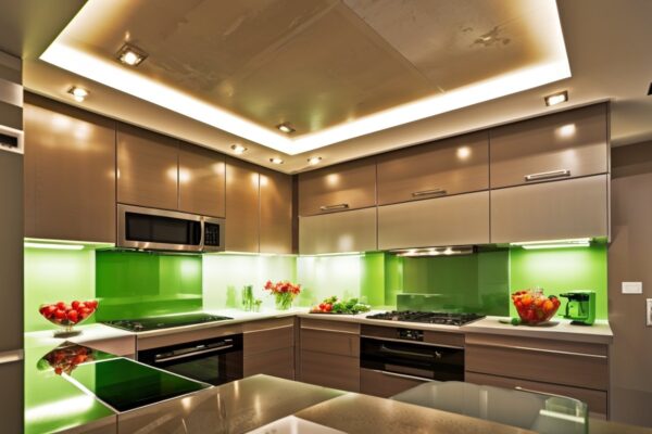 Цветовые акценты в интерьере кухни как способ увеличения пространства визуально