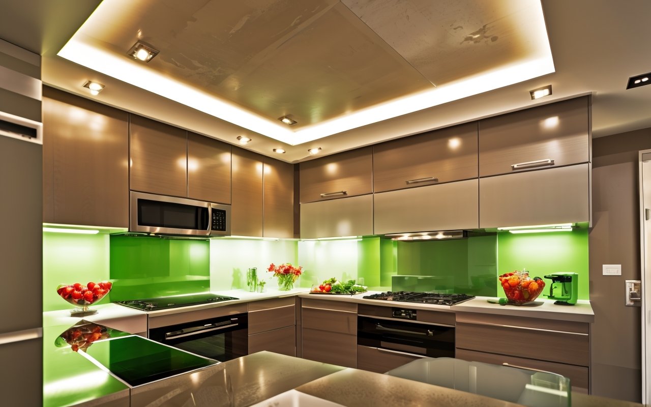 Цветовые акценты в интерьере кухни как способ увеличения пространства визуально