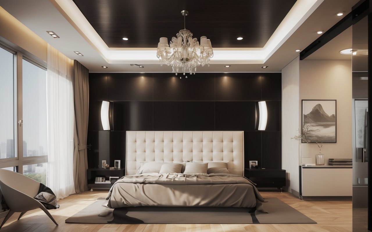 Использование интерактивных элементов для трансформации пространства в гостиной и спальне