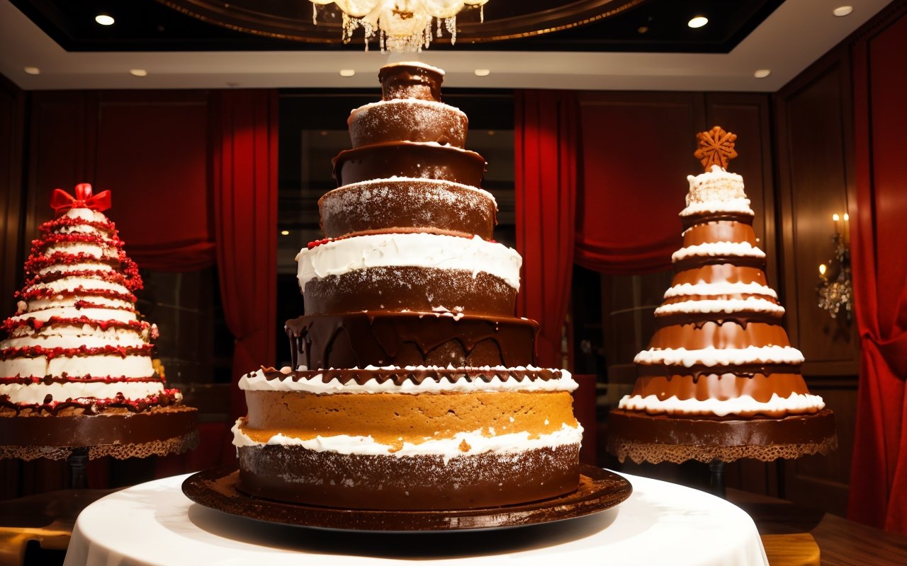 Съедобные украшения для интерьера из шоколада и пряников