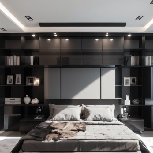 Использование многофункциональной мебели с встроенными системами хранения для оптимизации пространства