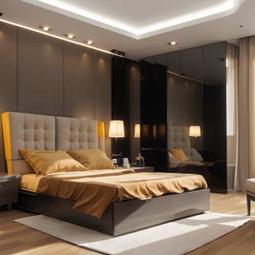 Используйте многофункциональную мебель с встроенной системой хранения под кроватью